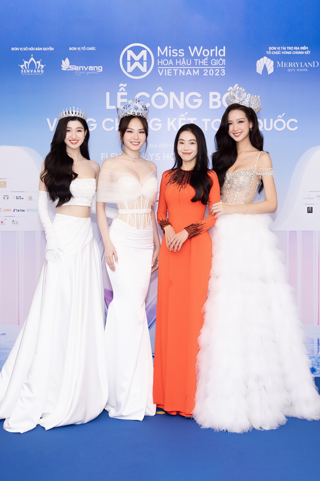 ThS. Phạm Kim Dung và Top 3 Miss World Vietnam 2022